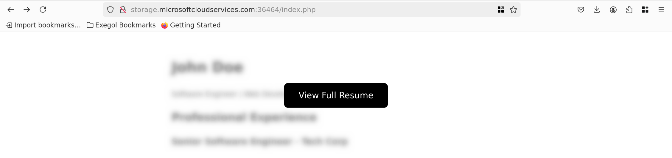 resume-web-site